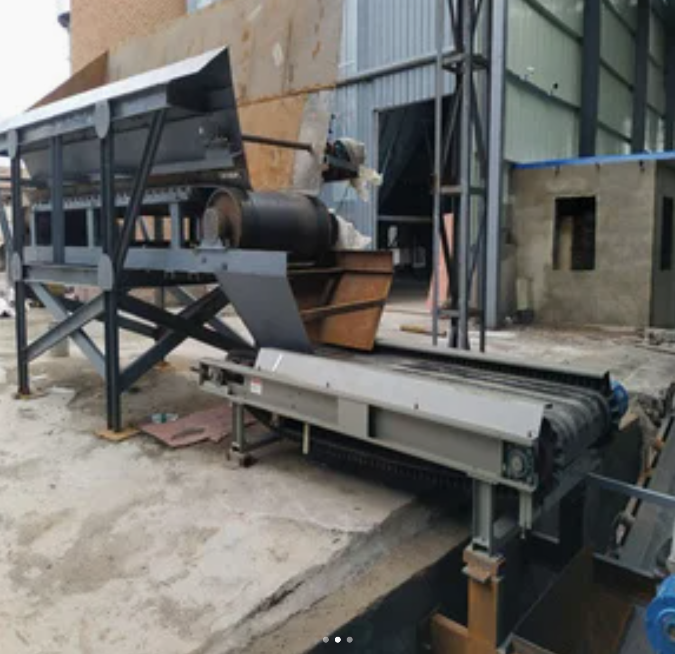 廣西皮帶定量給料機現場